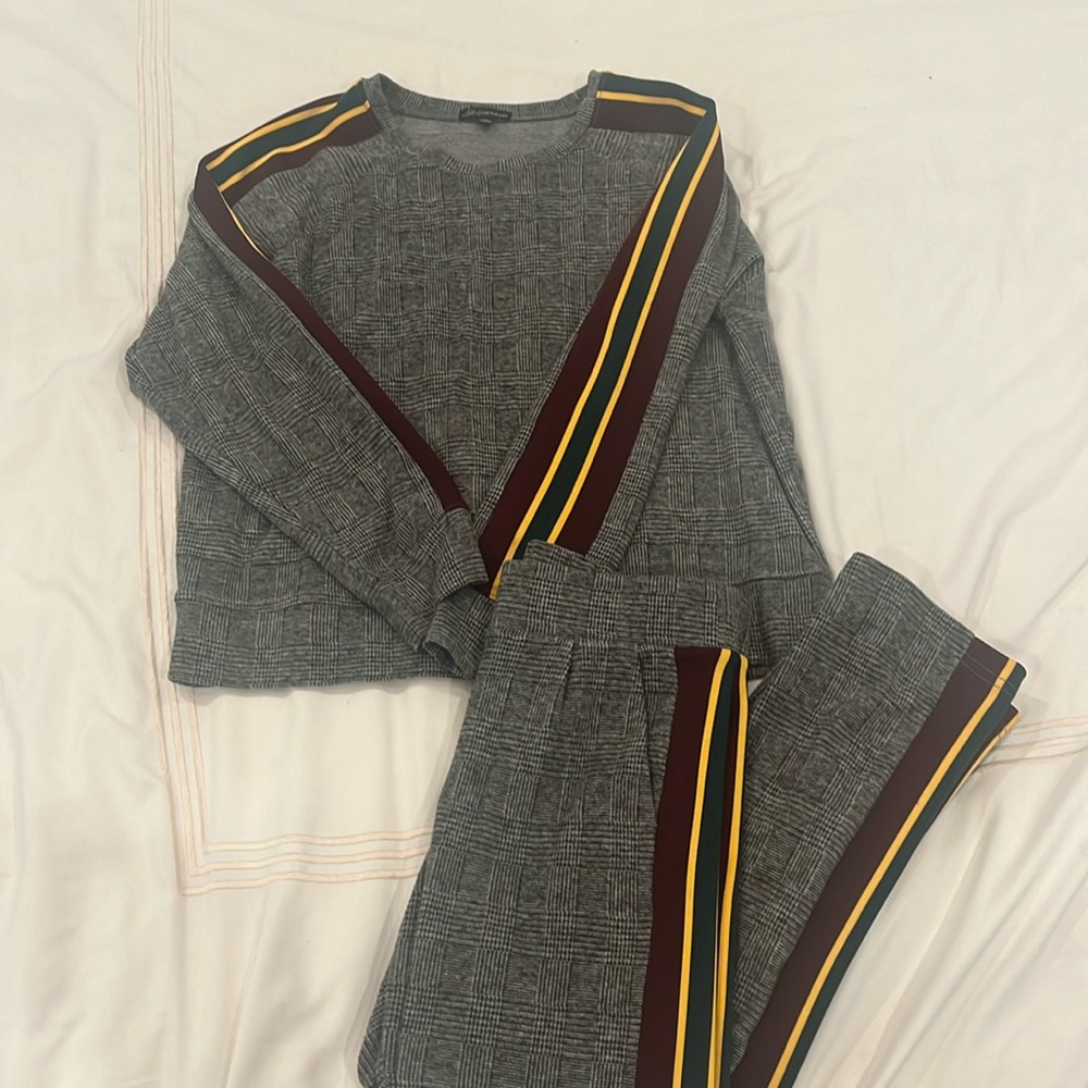 Track suit sweater set!
